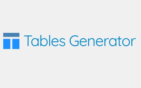 Tables Generator 第三方在线表格制作工具，一键生成HTML表格代码-十一张