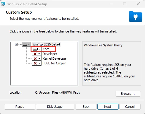 图片[3]-Windows 文件系统代理 WinFsp v2.2.26215 官方版-十一张