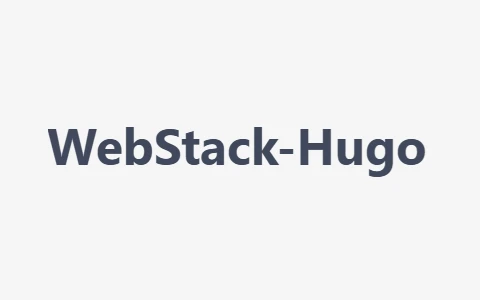 WebStack-Hugo | 一个静态响应式导航主题-十一张